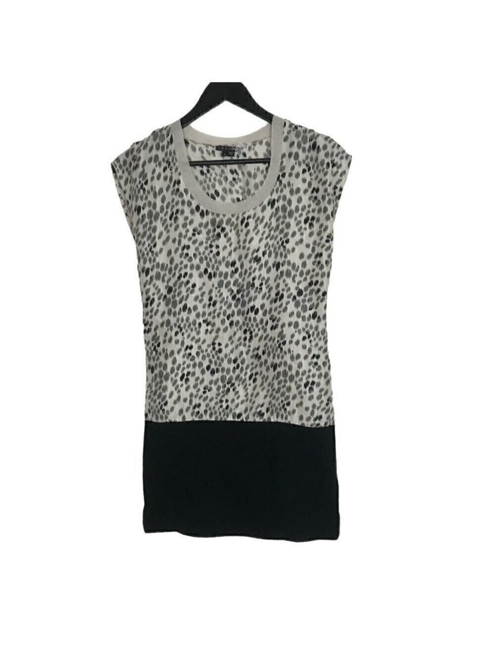 THEORY 100% Silk Sleeveless Mini  Dress  Size 4